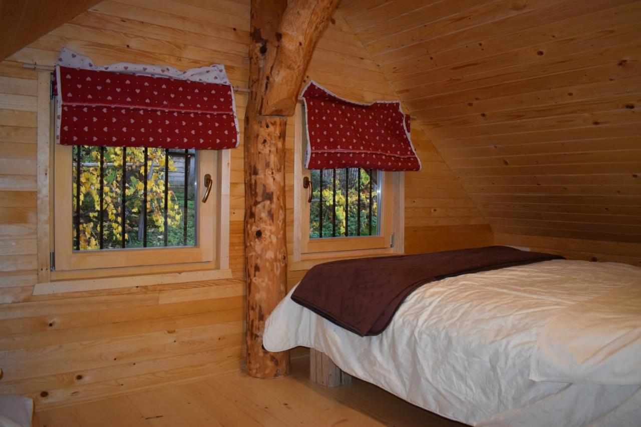 Glamping Organic Farm Slibar Villa Tržič Exteriör bild