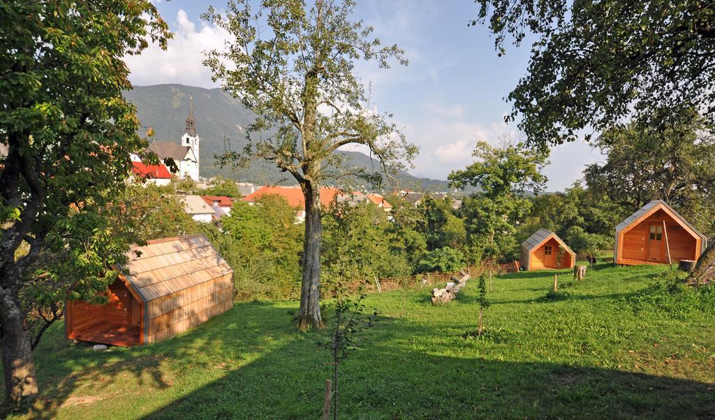 Glamping Organic Farm Slibar Villa Tržič Exteriör bild