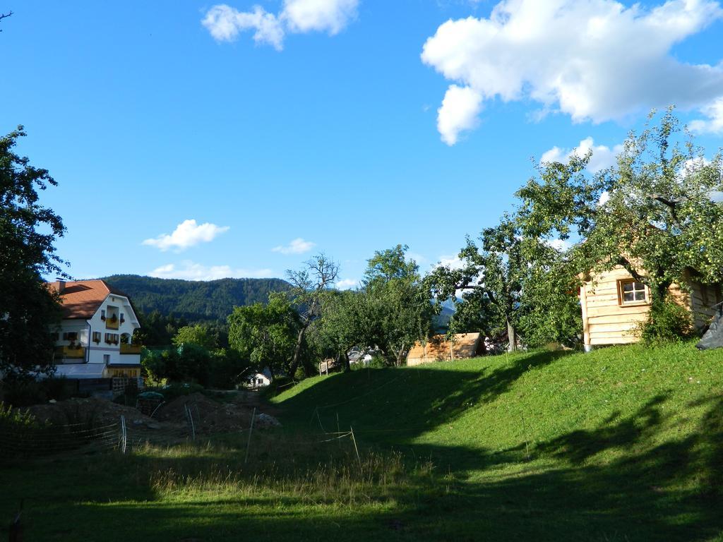 Glamping Organic Farm Slibar Villa Tržič Exteriör bild