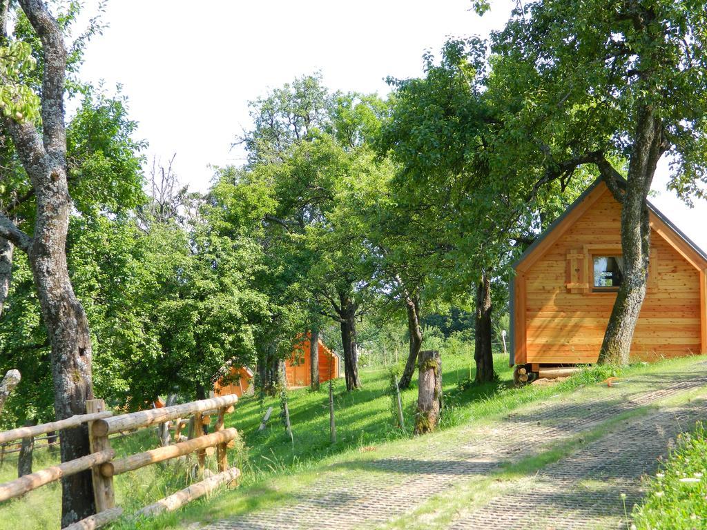 Glamping Organic Farm Slibar Villa Tržič Exteriör bild