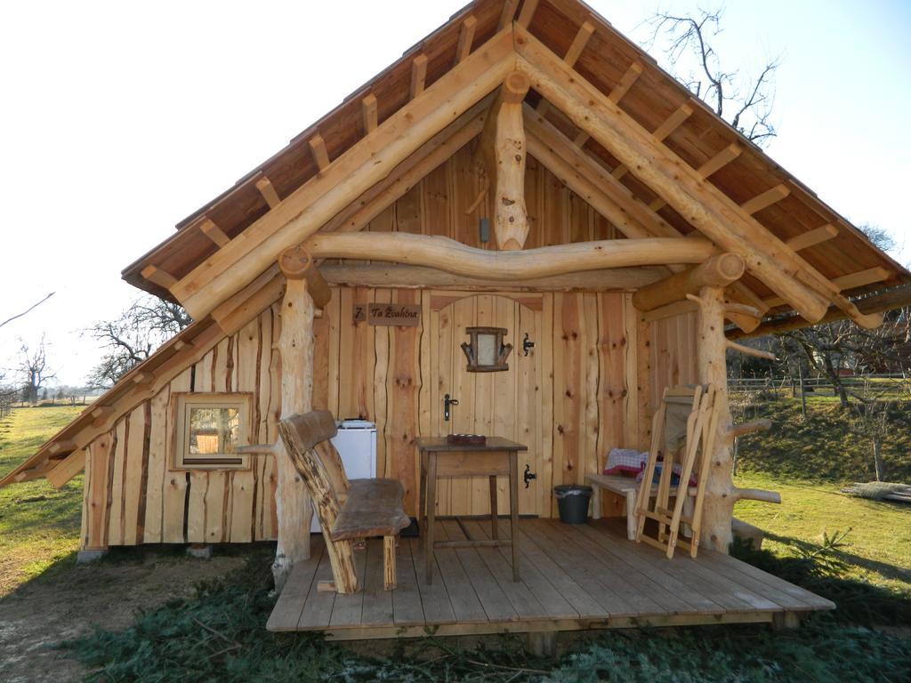 Glamping Organic Farm Slibar Villa Tržič Exteriör bild