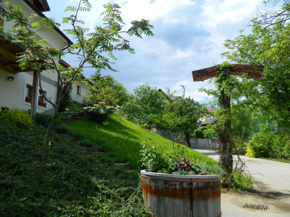 Glamping Organic Farm Slibar Villa Tržič Exteriör bild